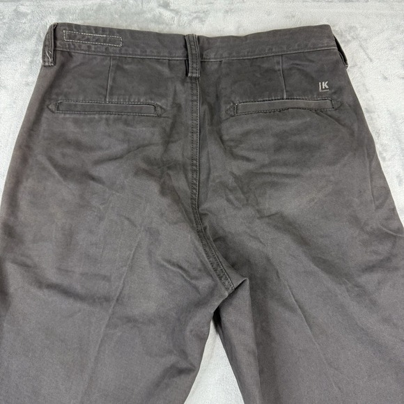 LK Men's Live Comfortable Pants, Size 30x32, Gray, Flat Front , Straight Leg - Picture 10 of 13